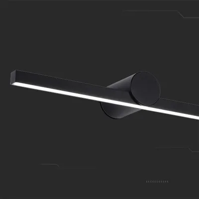 Zdjęcie produktu dla Kinkiet LED obrazówka VT-7022-B czarny 10W Ciepła biel 1530lm metal wym:10x61x7,5cm IP65 V-TAC