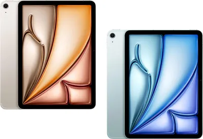 Produktbild von Apple iPad Air, 13 Zoll, Blau, 2024, WiFi, 128 GB, Farbe:Blau