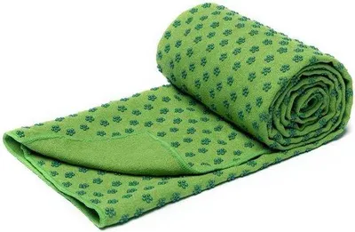 Produktbild von Ibenzoa® Premium Mikrofaser Yoga-Handtuch – extra groß, rutschfeste Oberfläche, schnell trocknend, inkl. Mesh-Tragetasche, in tralen Farben