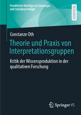 Image de Theorie und Praxis von Interpretationsgruppen