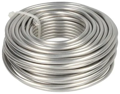 Produktbild von Aluminiumdraht 1890-21 Silber 5,00 mm 19 m 1 kg
