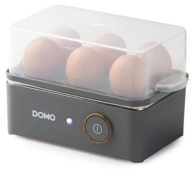 Image de Cuiseur à œufs - DOMO - DO9283EK - 400 W - 6 œufs - Gris