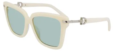Produktbild von Ferragamo SF1085S Ivory 57/16/140 Damen Sonnenbrillen