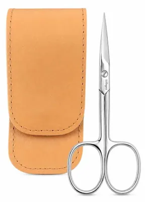 Produktbild von Solingen Nagelhautschere gehärteter Stahl – Extra scharf mit gebogener Schneide Beige