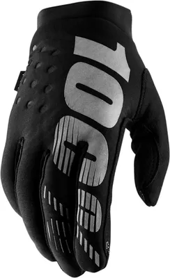 Produktbild von 100% Handschuh Brisker schw./Grey M