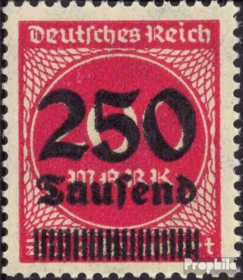 Produktbild von Briefmarken Deutsches Reich 1923 Mi 292 gestempelt Hochinflation