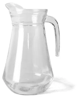 Produktbild von Gerimport Wasserkaraffe - 1 Liter - Glas - Saftkrug - Wasserkrug