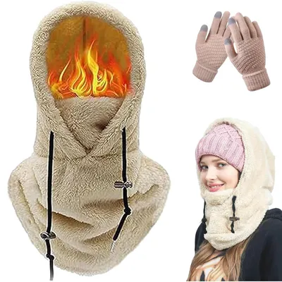 Imagen del producto de Pasamontañas para esquí: resistente al viento y transpirable, unisex