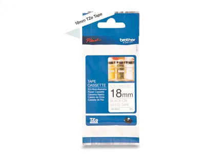 Obrázek produktu pro Tzen241 Brother Ptouch 18Mm Weiss-Schw