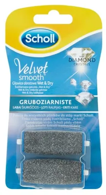 Obrázok produktu pre Scholl Velvet Smooth Náhradné hlavice s diamantmi (2 ks)