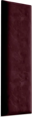 Obrázok produktu pre Muralo Polster panel WANDKISSEN Wandpolster Bettkopfteil Nástenný panel Weinrot 60 cm x 15 cm