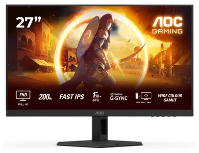 Image de AOC G4 27G4HRE computer monitor 68.6 cm (27") 1920 x 1080 pixels Full HD LED Black, Red