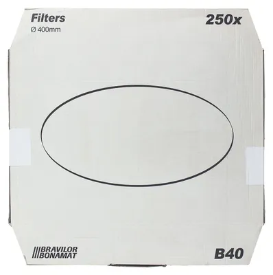 Produktbild von Bonamat Bravilor B40 Flachfilter Original 400 mm, 250 Stk, Kaffeefilter