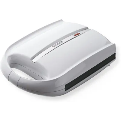 Produktbild von Brock SSM 3008 WH, 1400 W, 8 Scheiben (XXL), Isoliert, Weiß, Sandwichtoaster