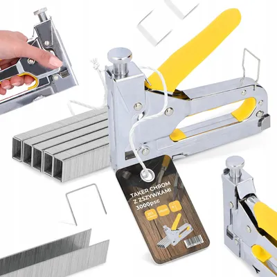 Produktbild von TRCR Handtacker mit 3000 Klammern 4-14 mm Metall