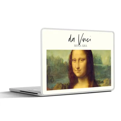 Produktbild von MuchoWow® Laptop Aufkleber Sticker Cover Mona Lisa - Da Vinci - Kunst 31x22.5 cm - Laptop-Deko