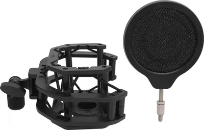 Obrázok produktu pre Mikrofónový filter, nastaviteľný, profesionálny mikrofónový držiak na nahrávanie, balenie klipov pre Neumann U87, priemer 24 mm