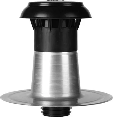 Produktbild von Anjo - Flachdachlüftung - Schwarz - Ø 150-160 mm