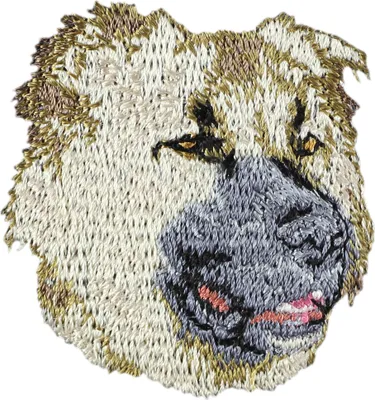 Immagine prodotto di Pastore del Caucaso - toppa a forma di cane, toppa ricamata, decorazione unica per zaino del marchio Art-Dog