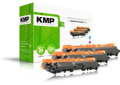 Produktbild von KMP Multipack B-T58CMY cyan, magenta, gelb Tonerkartusche ersetzt Brother TN-246C/TN-246M/TN-246Y