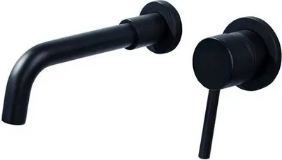 Produktbild von Unterputz-Waschtischarmatur Schwarz SEM-1077B