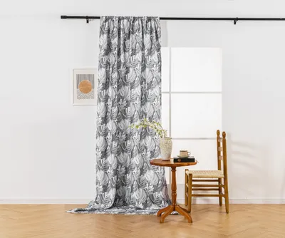 Obrázok produktu pre Dizajnový záves FLOCUS 140x270 cm, vzorovaný Zavesenie: Riasiaca páska