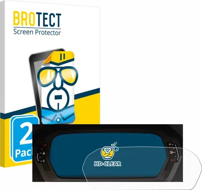 Produktbild von 2x Für Audi A3 2023 Virtual cockpit Plus Schutzfolie BROTECT Displayschutz Display Schutz Folie Klar Transparent