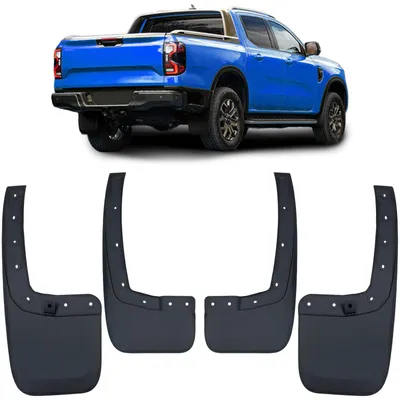 Productafbeelding van Sets van spatborden, voor en achter, voor de Ford Ranger T9, vanaf 2023