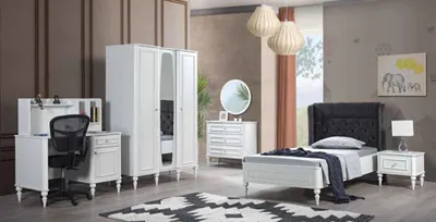 Immagine prodotto di Camera da letto Comodino Armadio Cassettiera Specchio Nuovo Set 6 pezzi