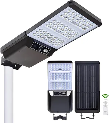 Produktbild von Solarsys - Solarleuchte für den Außenbereich, LED, 40 W, 9200 lm – PIR-Sensor, Dual CCT 3000 K/6000 K, Akku 3,2 V, 45 Ah mit BMS, ideal für Parkplätze, Eingänge und große Gärten