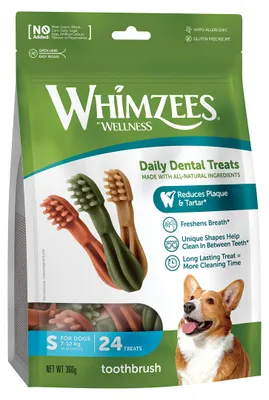 Produktbild von WHIMZEES Zahnbürste S, 24 Stück – Zahnpflege, Größe S