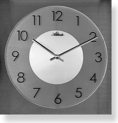 Immagine prodotto di Atlanta 4520/4 Orologio da parete al quarzo grigio