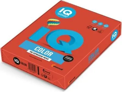 Produktbild von Farebný papier IQ color CO44 korálovočervená, A4, 80g