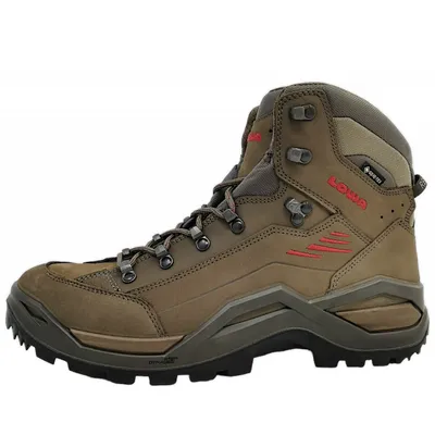 Image de Chaussures de sport Lowa RENEGADE EVO GTX MID, chaussures de randonnée pour hommes, couleur marron