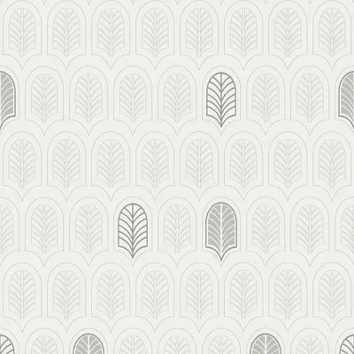 Produktbild von A.S. Création Art Deco Tapete New Life Vliestapete weiß grau anthrazit 10,05 m x 0,53 m