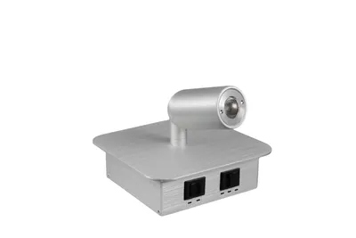 Image de NIVISS Applique murale LED avec rosace 4W Blanc Chaud 3000K 230V CRI>80 Aluminium