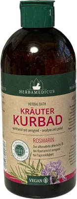 Image de Herbamedicus Bain aux herbes 500ml Bain de cure aux herbes au romarin