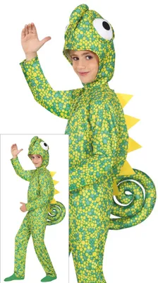 Immagine prodotto di Costume da camaleonte Conrad Tarnikus per bambini