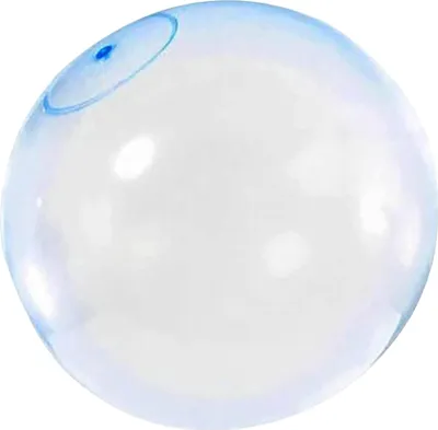 Obrázek produktu pro Nafukovací balón s trubicí, průhledný skákací balón, vodní míč, hračka, plážový balón, gumová koule, gumový míč, Míčky na hraní - SLIMEBUB