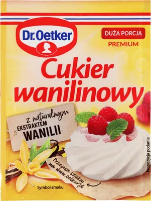 Zdjęcie produktu dla Dr. Oetker Cukier Wanilinowy 16 g