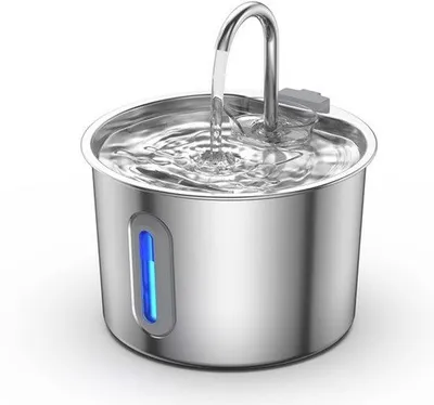 Produktbild von Katzenbrunnen aus Edelstahl 2.2 L