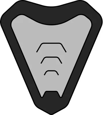Immagine prodotto di Presa D'Aria Mentoniera Grigio Cemento Casco Airoh Commander Taglia L