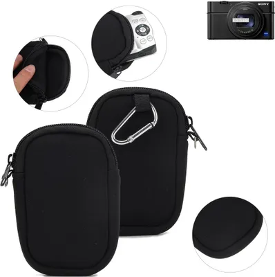Produktbild von K-S-Trade® Kameratasche kompatibel mit Sony Cyber-shot DSC-RX100 VI Schutz-Hülle Kompaktkamera Tasche Travelbag sleeve case Neopren-Hülle