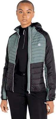Produktbild von Dare 2B - "Surmount II" Steppjacke für Damen RG8347 (38 DE) (Entengrün/Schwarz)
