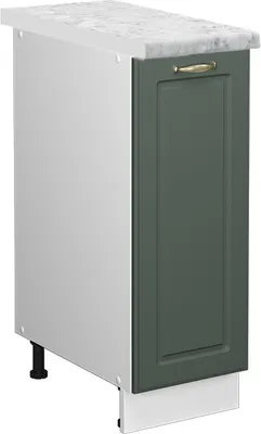 Image de Meuble de cuisine Vicco Fame-Line Vert Or Campagne 30cm , PT Marbre, Model 45604