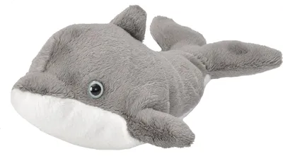 Produktbild von Plüsch Delfin Tasche - 13 cm