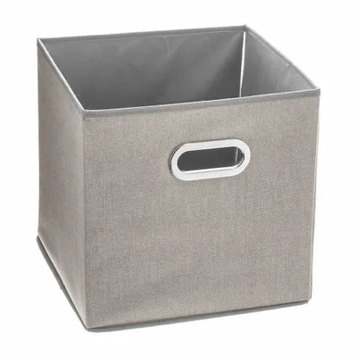 Produktbild von Textil Aufbewahrungsbox, Kleiderbox, 31 x 31 cm, gelb