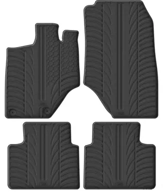 Produktbild von Gledring Fußmatte Gummi für OPEL Grandland II (OV64) Vorne Hinten