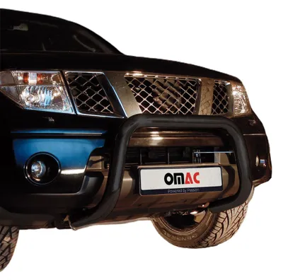 Obrázok produktu pre Ochranná lišta predného nárazníka pre Nissan Pathfinder 2010-2016 oceľ ABE čierna
