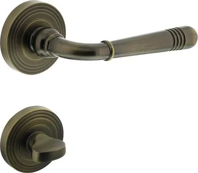 Produktbild von Rosettengarnitur Intersteel Helena WC messing brüniert